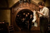 MARTIN FREEMAN as Bilbo Baggins in New Line Cinema�s and MGM's fantasy adventure �THE HOBBIT: AN UNEXPECTED JOURNEY,� a Warner Bros. Pictures release.
